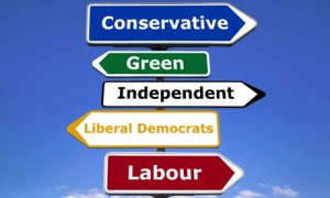 political party signpost