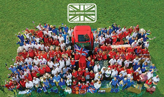 Farmers Fly the Flag