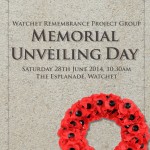 Watchet War memorial poster