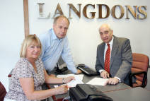 Pam and Nick Lacey of Langdons discuss my survey