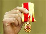 Arise Sir Pompous - you wont get knighted...but you should get knotted